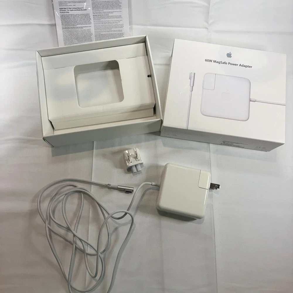 NEW Apple 60W MagSafe Power Adapter MacBook Charger MC461LLA L-Tip NEW IN BOX